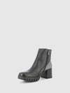 Botins com Fecho em Preto